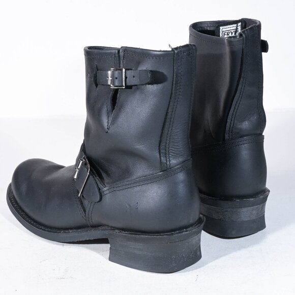 Frye Engineer 8R Womens Ankle Boots in Black - 8 - Picture 3 of 6